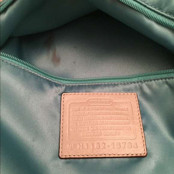 Coach Kristin Op Art Sateen Hobo (H1182-16784) - Picture 12 of 13